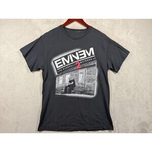 Eminem The Marshall Mathers LP 2 Black T-Shirt Size MEDIUM Music Rap *